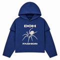 DOH Navy Spider Hoodie