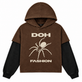 DOH Two-tone Spider Hoodie