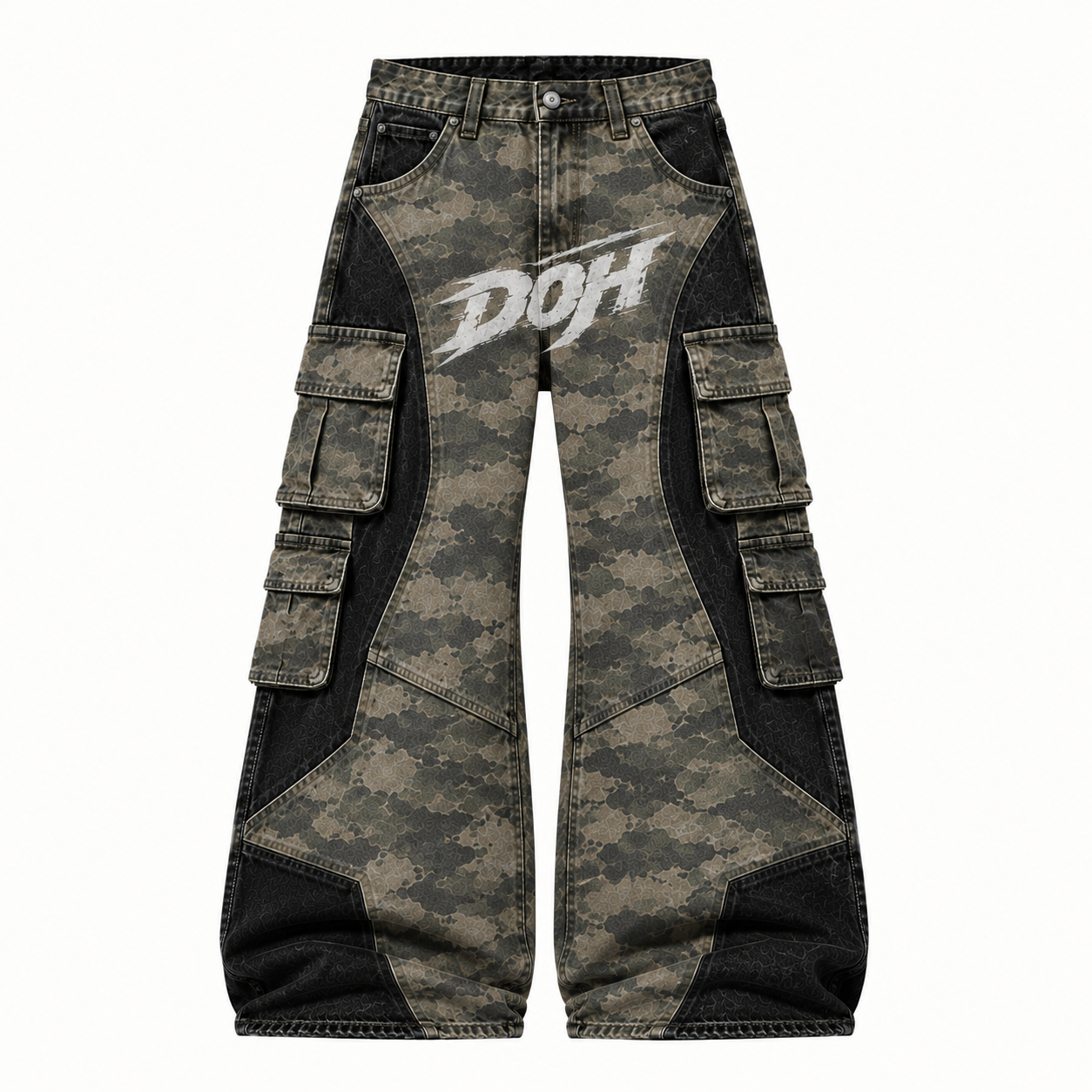 DOH Camo Cargo Jeans